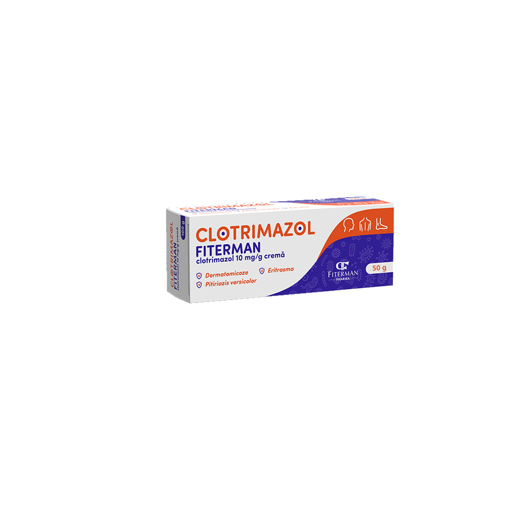 Clotrimazol crema, 10 mg/g, Fiterman