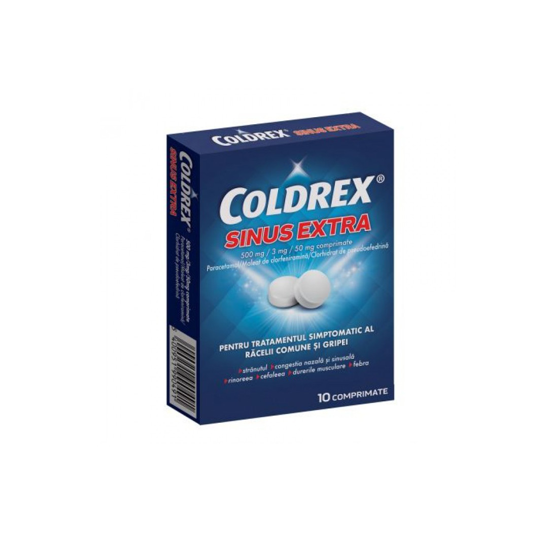 Coldrex Sinus Extra, 10 comprimate