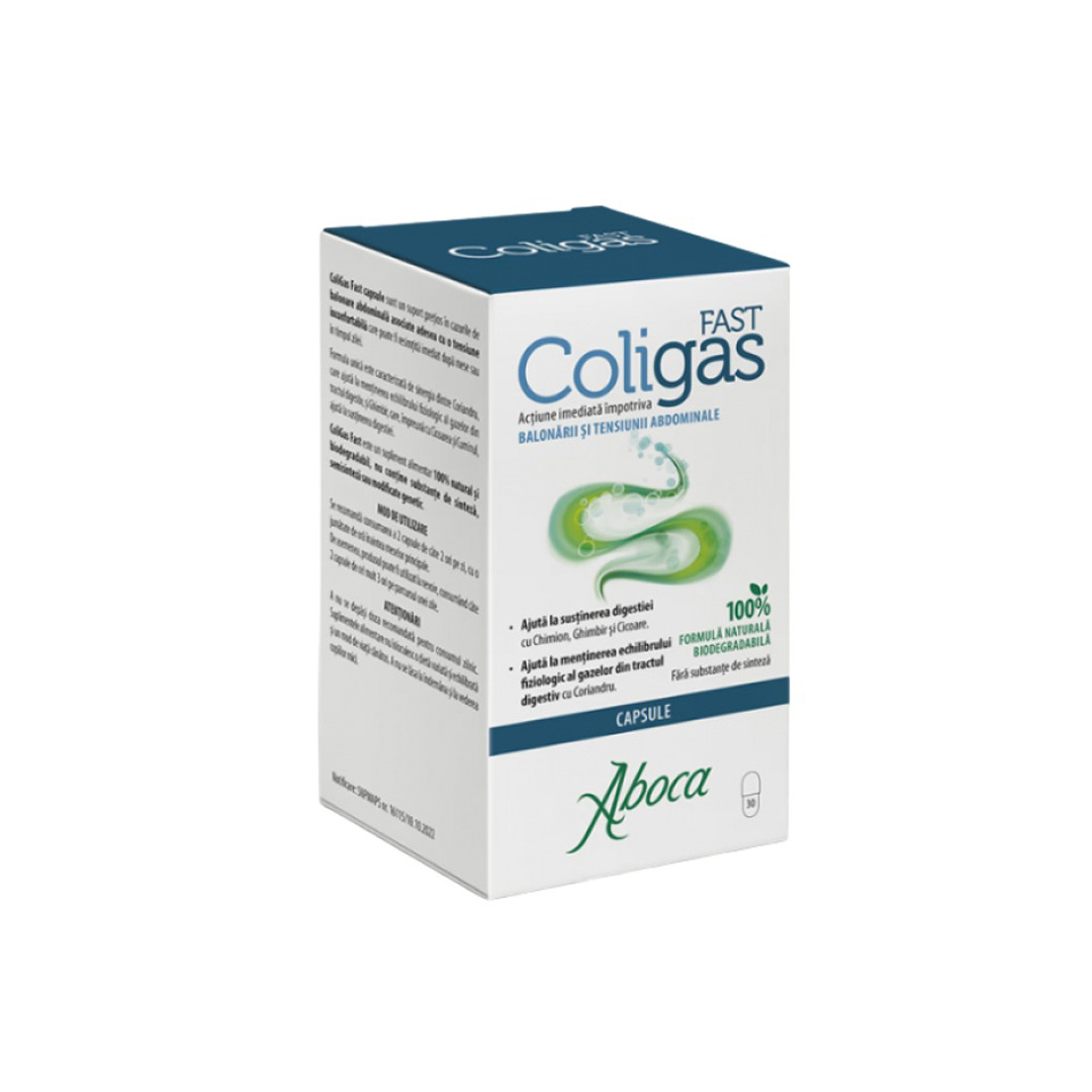 Coligas fast, 30 capsule, Aboca