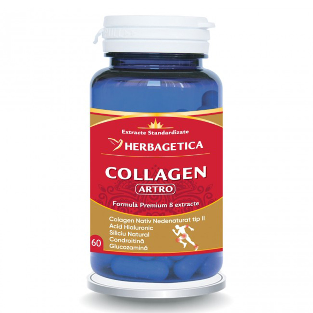 Collagen Artro, 60 capsule, Herbagetica