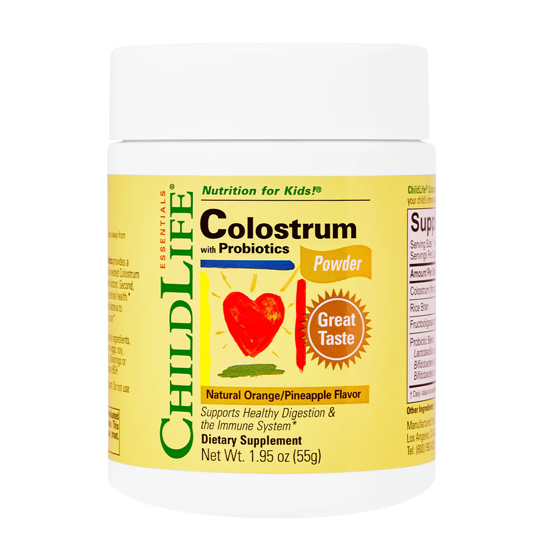 Colostrum with Probiotics Childlife Essentials, 55 g, Secom