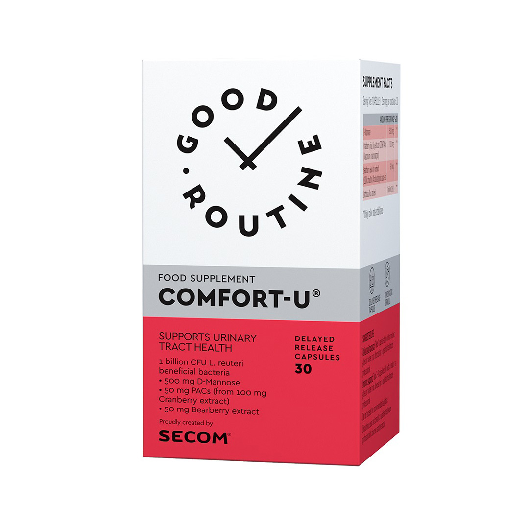 Comfort-U Good Routine, 30 capsule, Secom