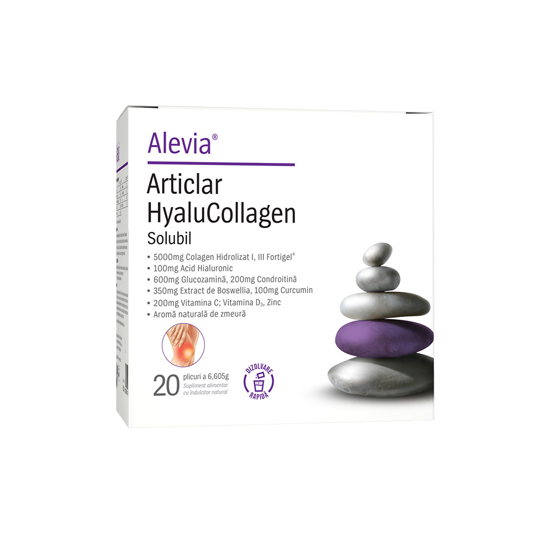 Complex Articlar HyaluCollagen, 20 plicuri, Alevia