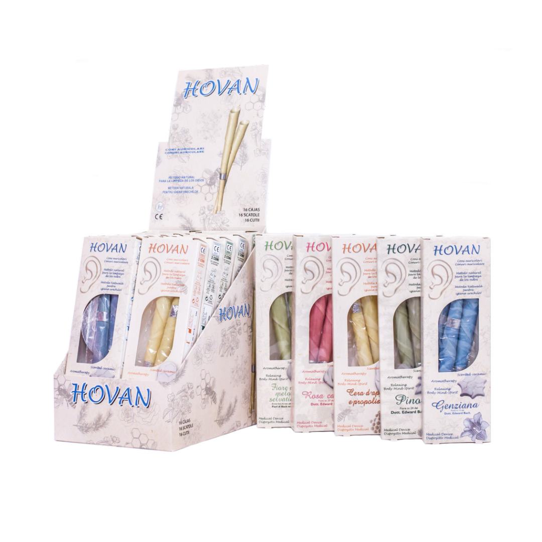 Conuri auriculare adulti, aromatherapy gentiana, Hovan