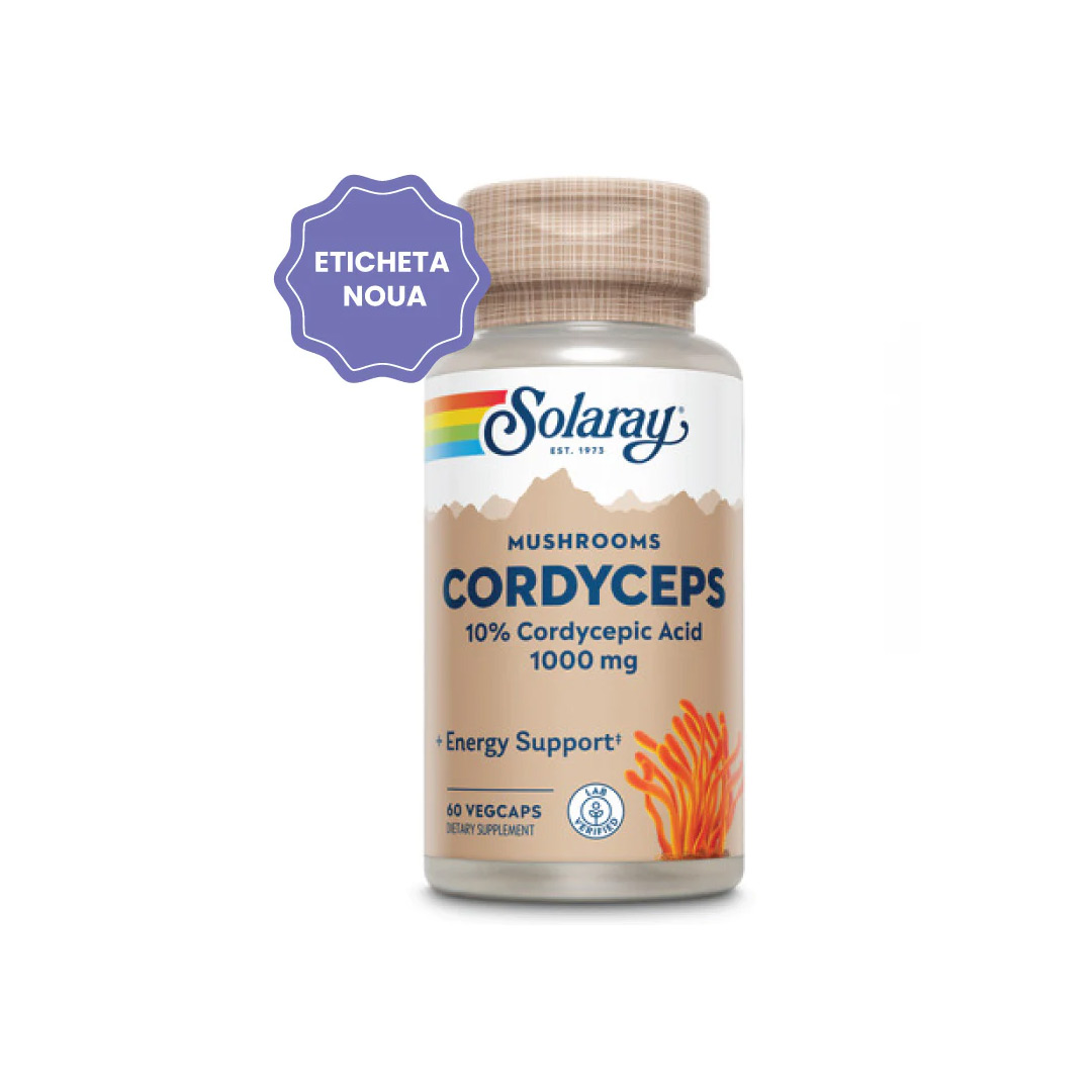 Cordyceps Solaray, 60 capsule, Secom