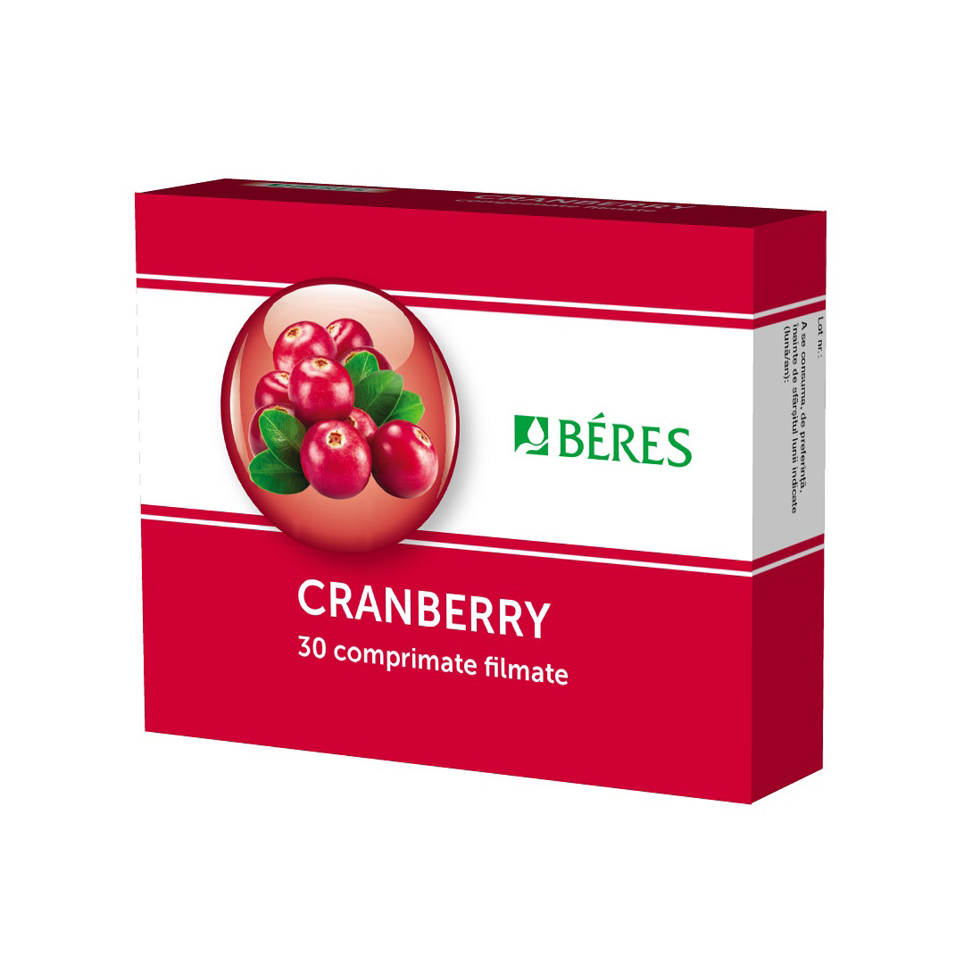 Cranberry 30 comprimate, Beres