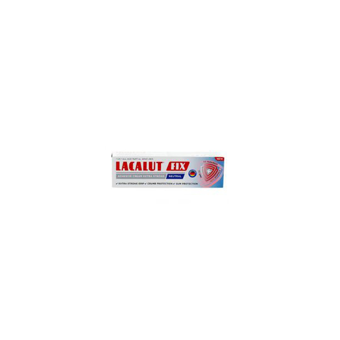Crema adeziva pentru proteza dentara Fix Neutral Lacalut, 40 g