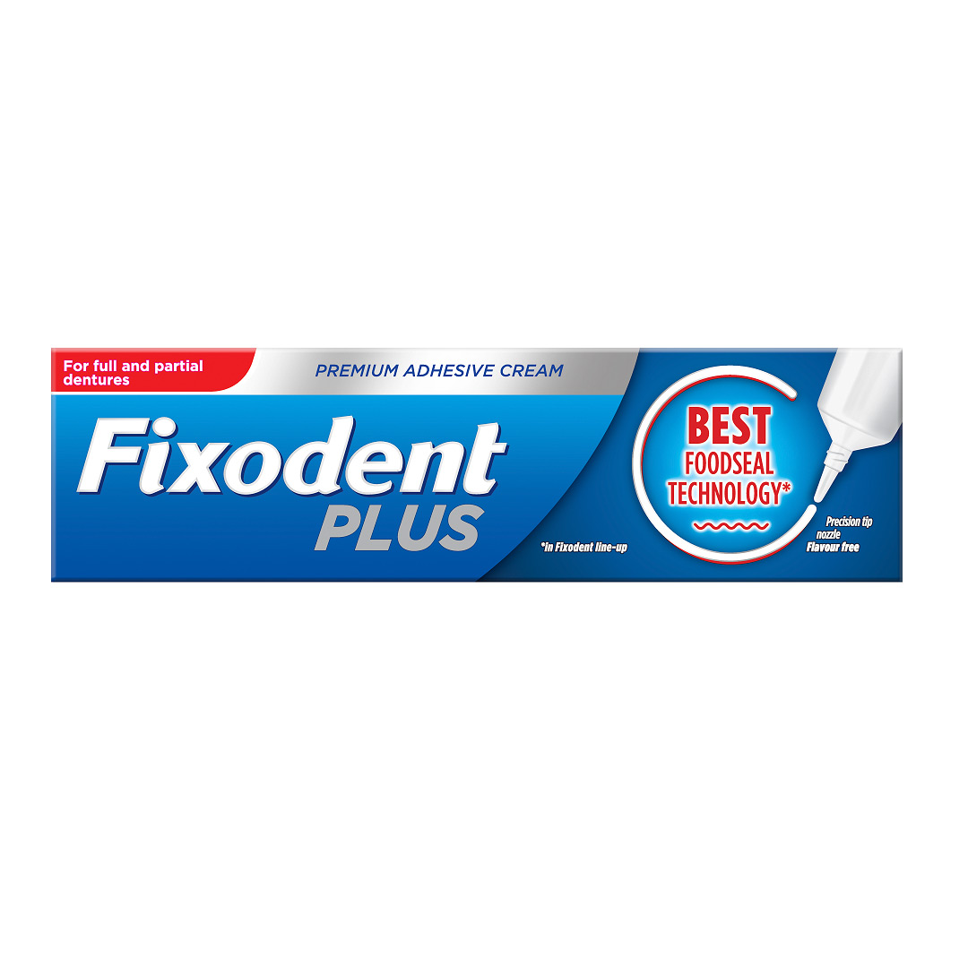 Crema adeziva pentru proteza dentara Food Seal, 40 g, Fixodent Plus