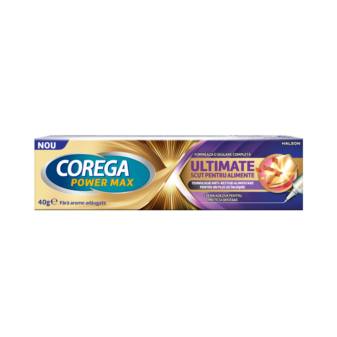 Crema adeziva pentru proteze dentare Ultimate, 40 g, Corega