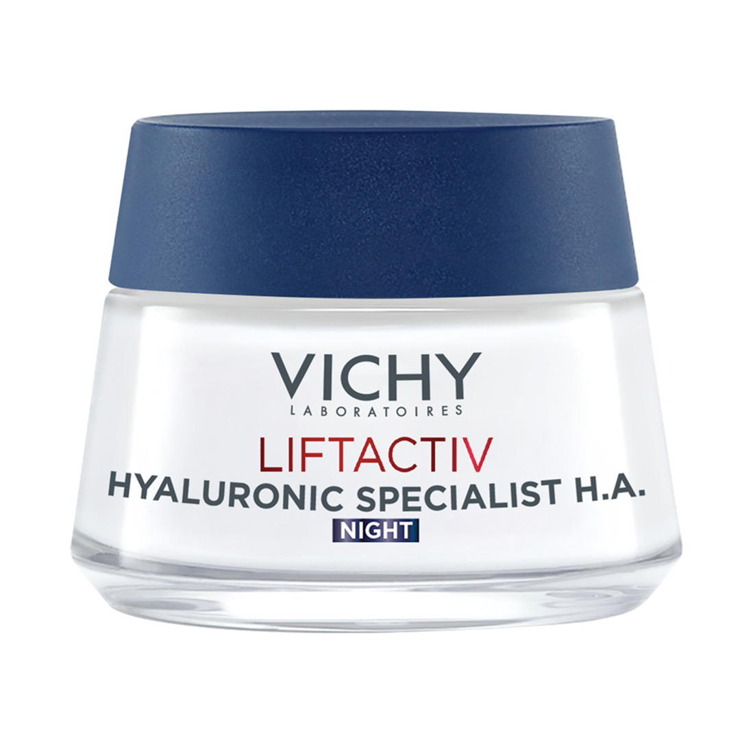 Crema antirid de noapte Liftactiv Hyaluronic Specialist HA, 50 ml, Vichy