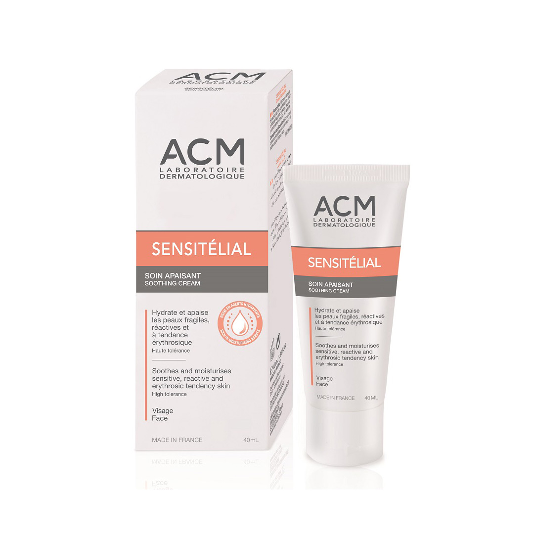 Crema calmanta Sensitelial, 40 ml, Acm