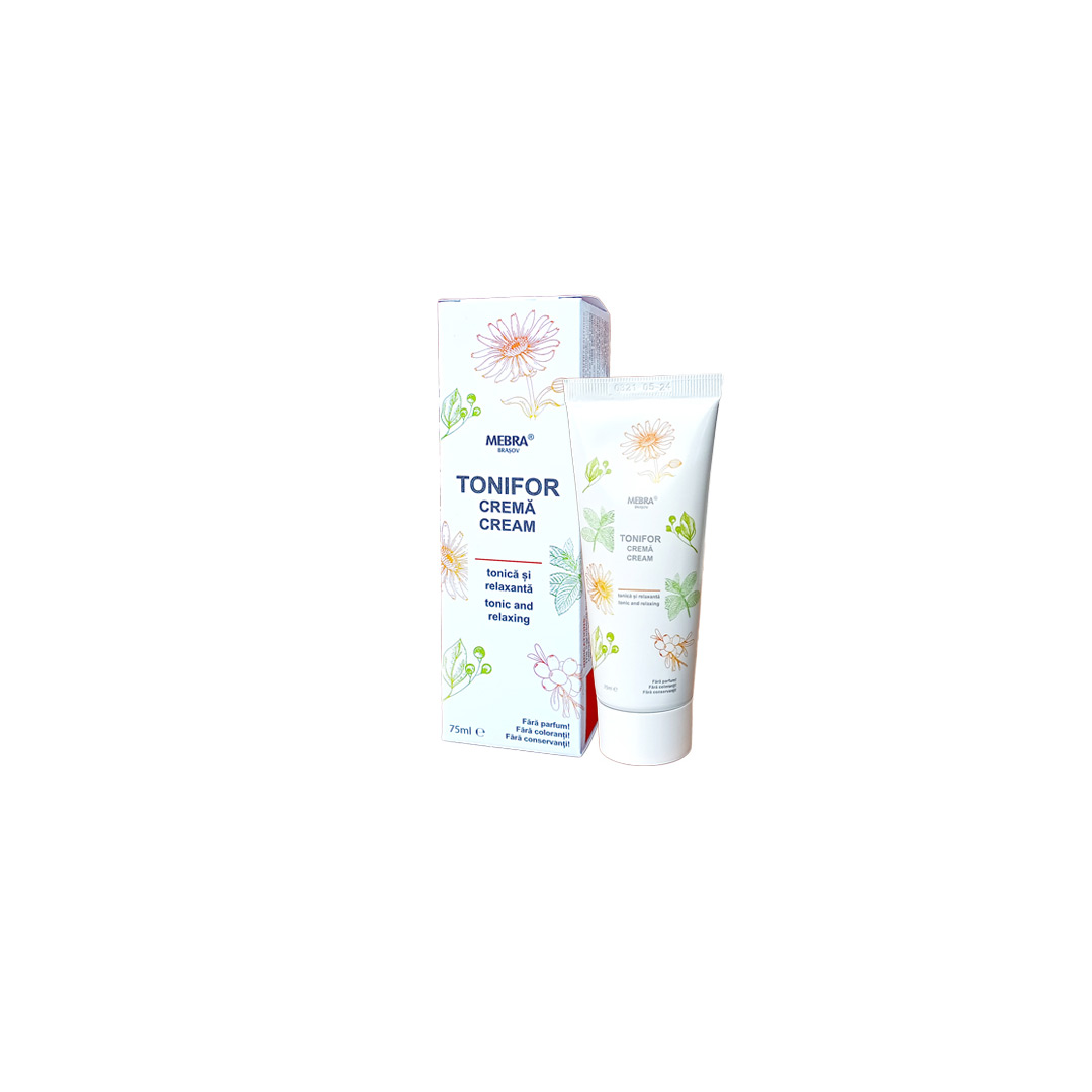 Tonifor crema tonica si relaxant, 75 g, Mebra