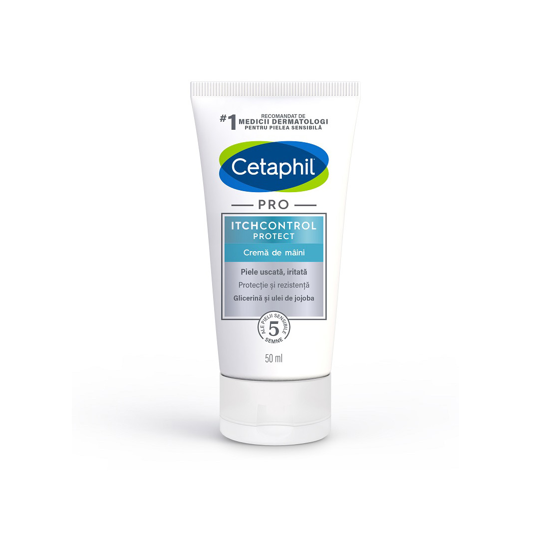 Crema de maini ItchControl Protect PRO, 50 ml, Cetaphil