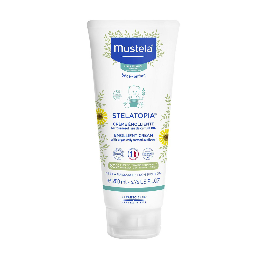 Crema emolienta pentru piele atopica Stelatopia, 200 ml, Mustela