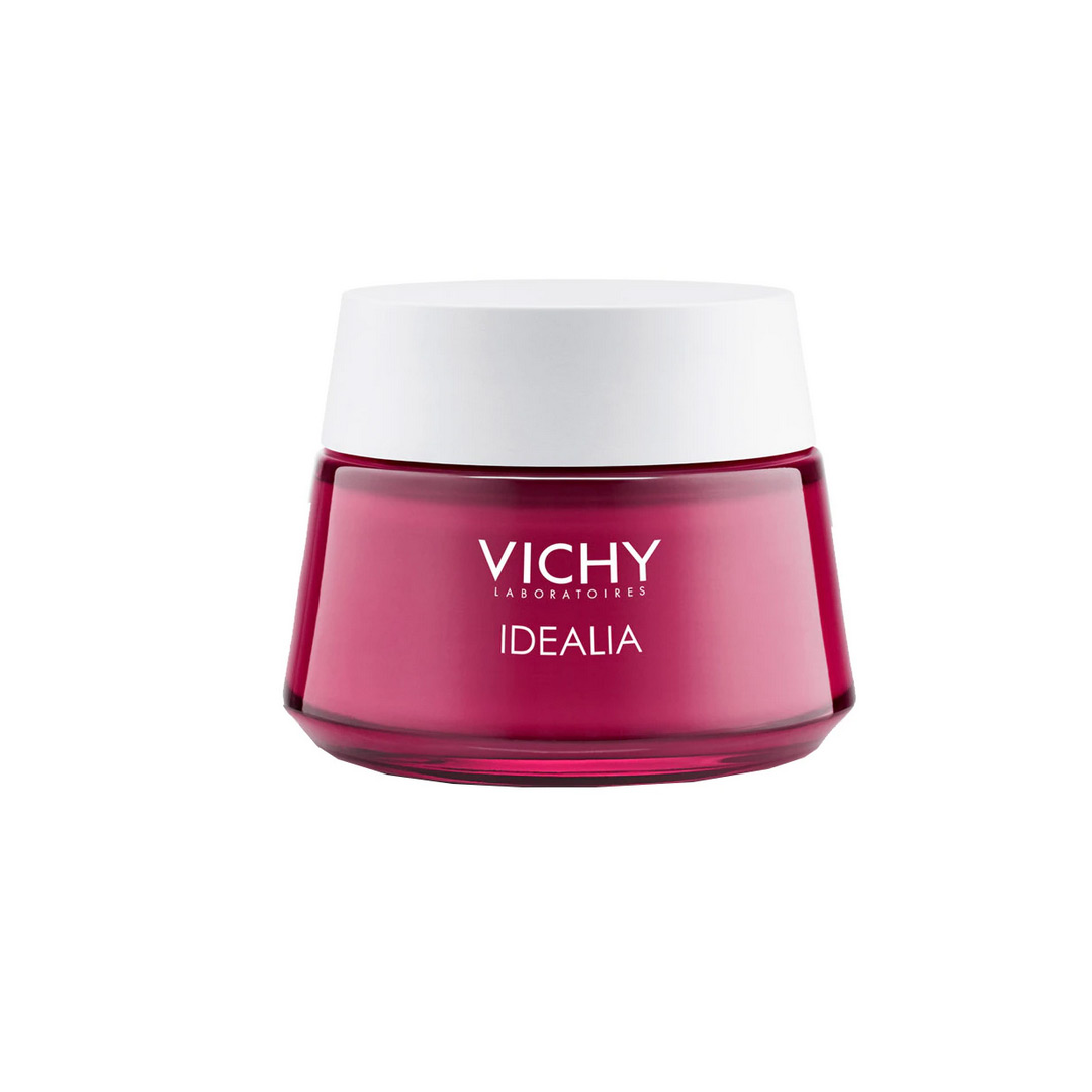 Crema energizanta cu efect de netezire si iluminare pentru tenul normal mixt Idealia, 50 ml, Vichy