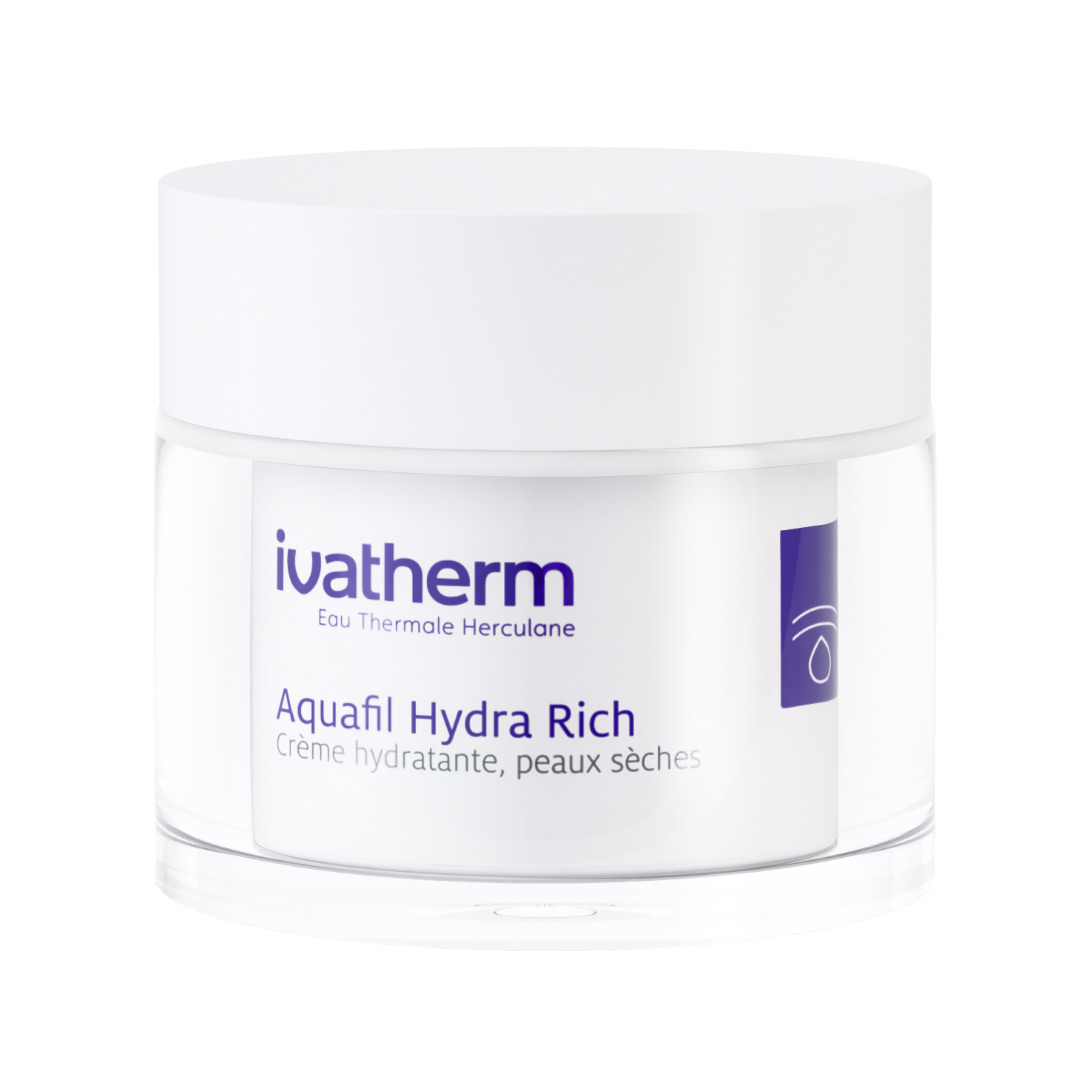 Crema hidratanta pentru piele uscata Aquafil Hydra Rich, 50 ml, Ivatherm