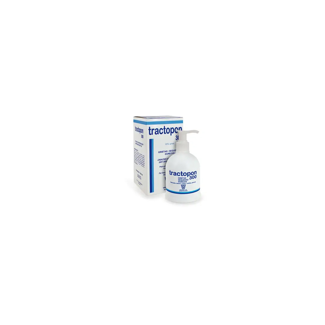 Crema hidratanta Tractopon dermoactiva cu uree 15%, 300 ml, Vectem