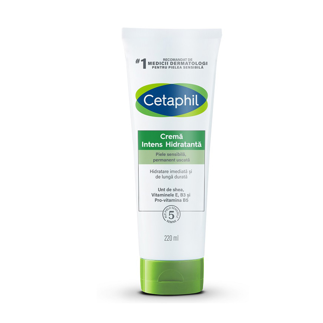 Crema intens hidratanta de zi, 220 ml, Cetaphil