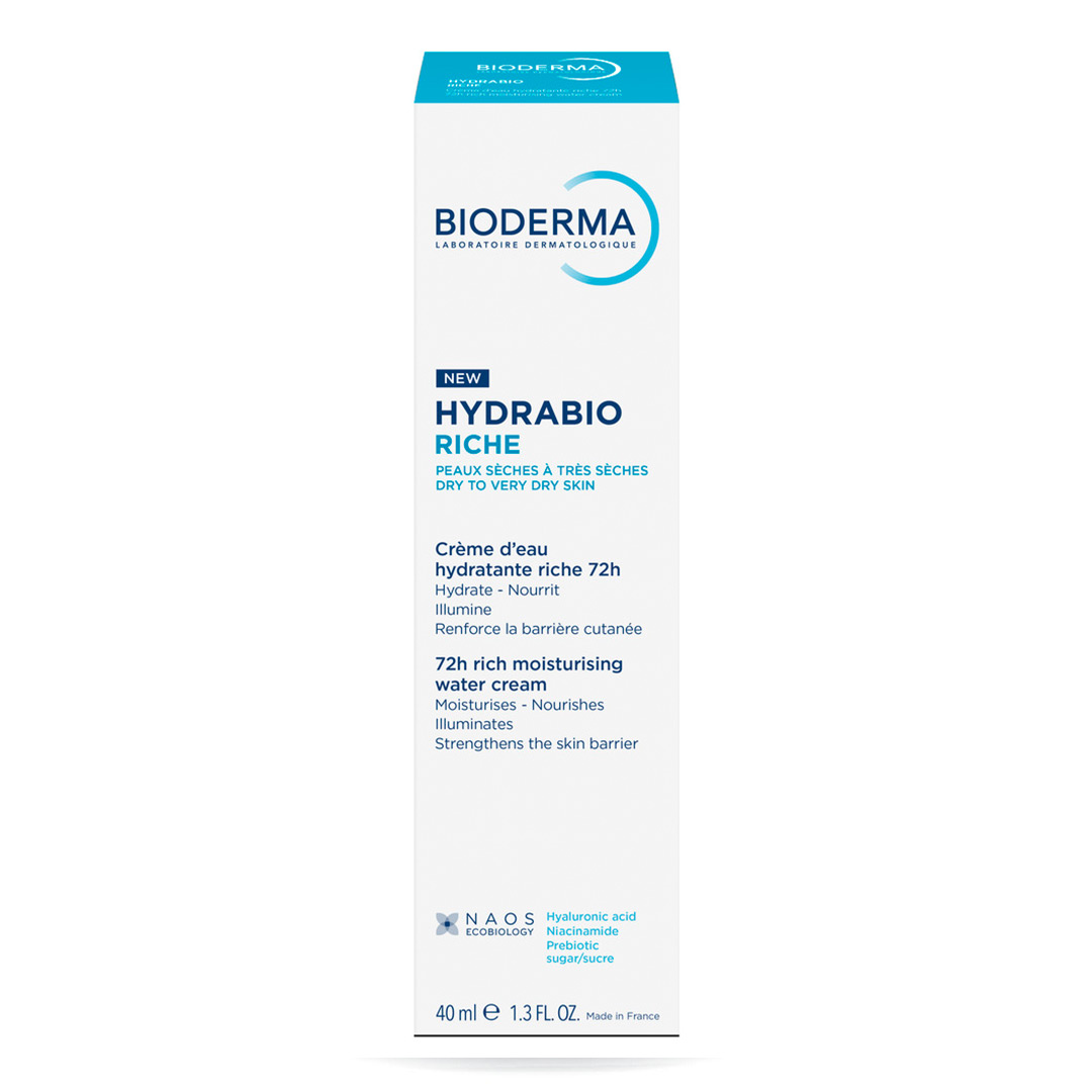 Crema intens hidratanta pe baza de apa Hydrabio Riche, 40 ml, Bioderma