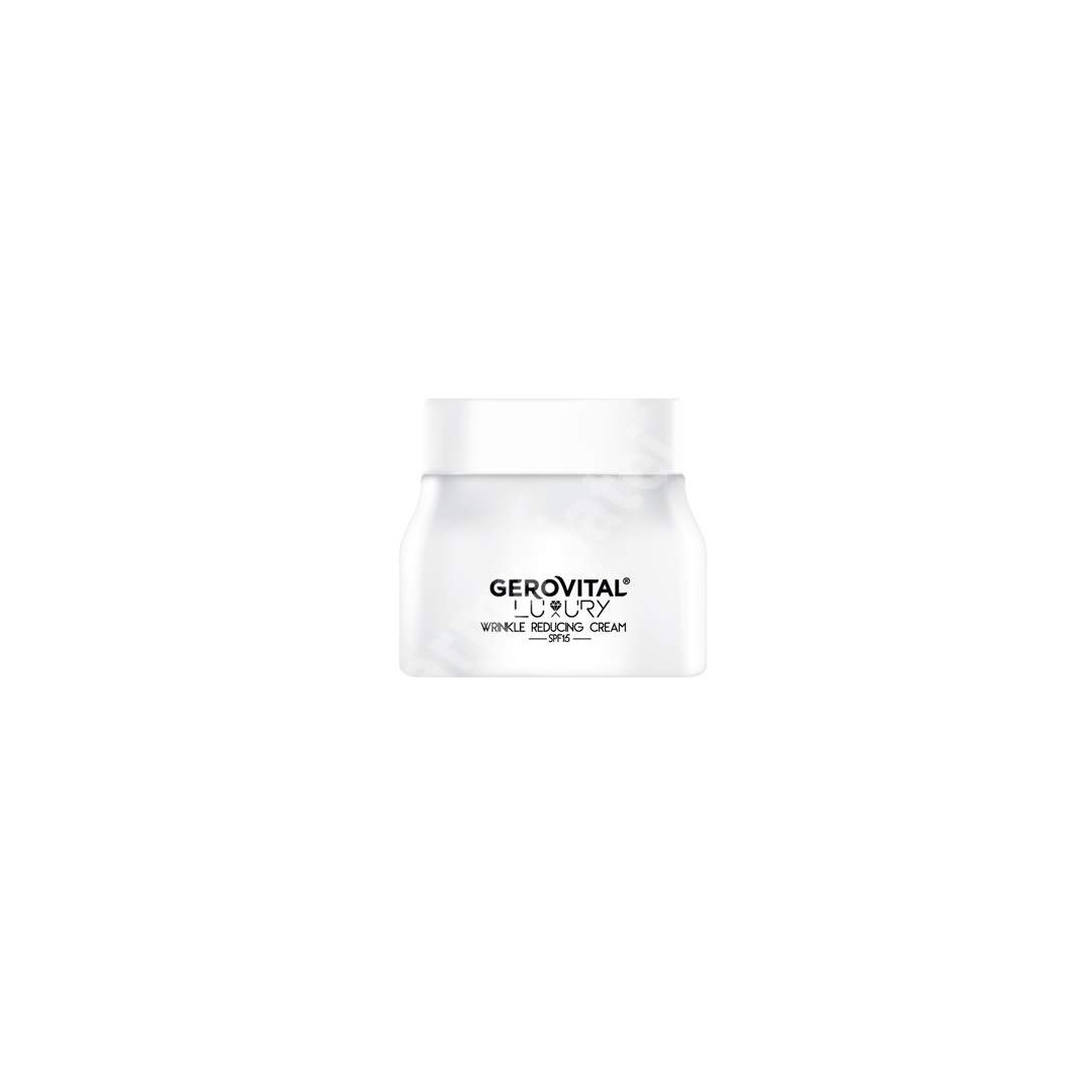 Crema pentru atenuarea ridurilor SPF 15 Luxury, 50 ml, Gerovital