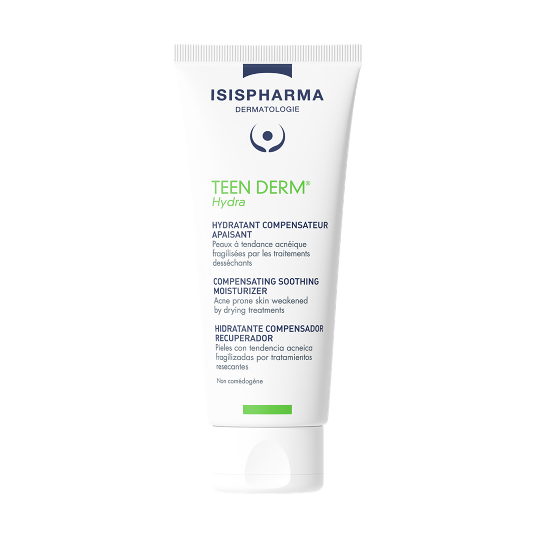 Crema pentru pielea predispusa la acnee Teen Derm Hydra, 100 ml, Isis Pharma