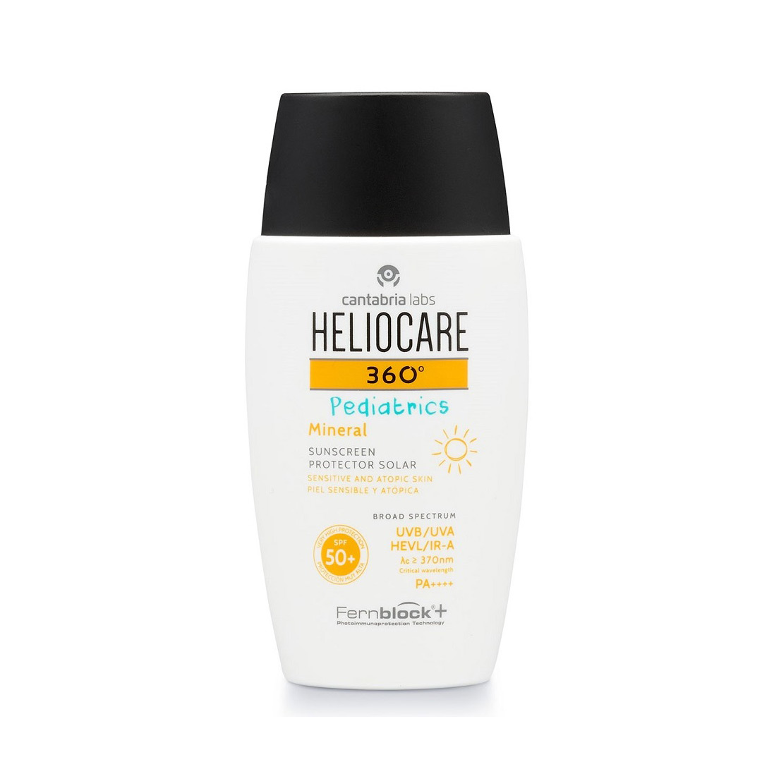 Crema pentru protectie solara cu SPF 50+ Heliocare 360 Pediatrics, 50 ml, Cantabria Labs