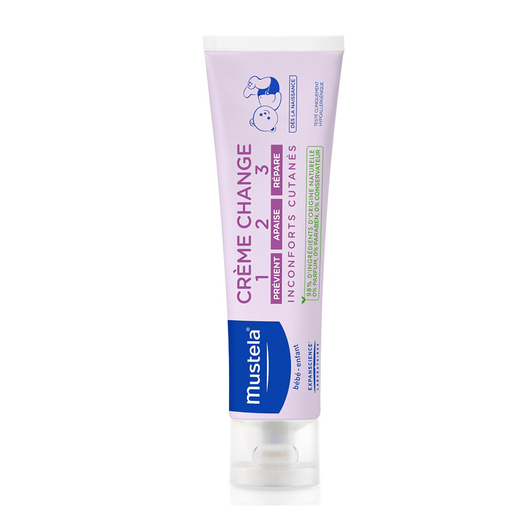 Crema pentru schimbatul scutecului Vitamin Barrier 1-2-3, 50 ml, Mustela