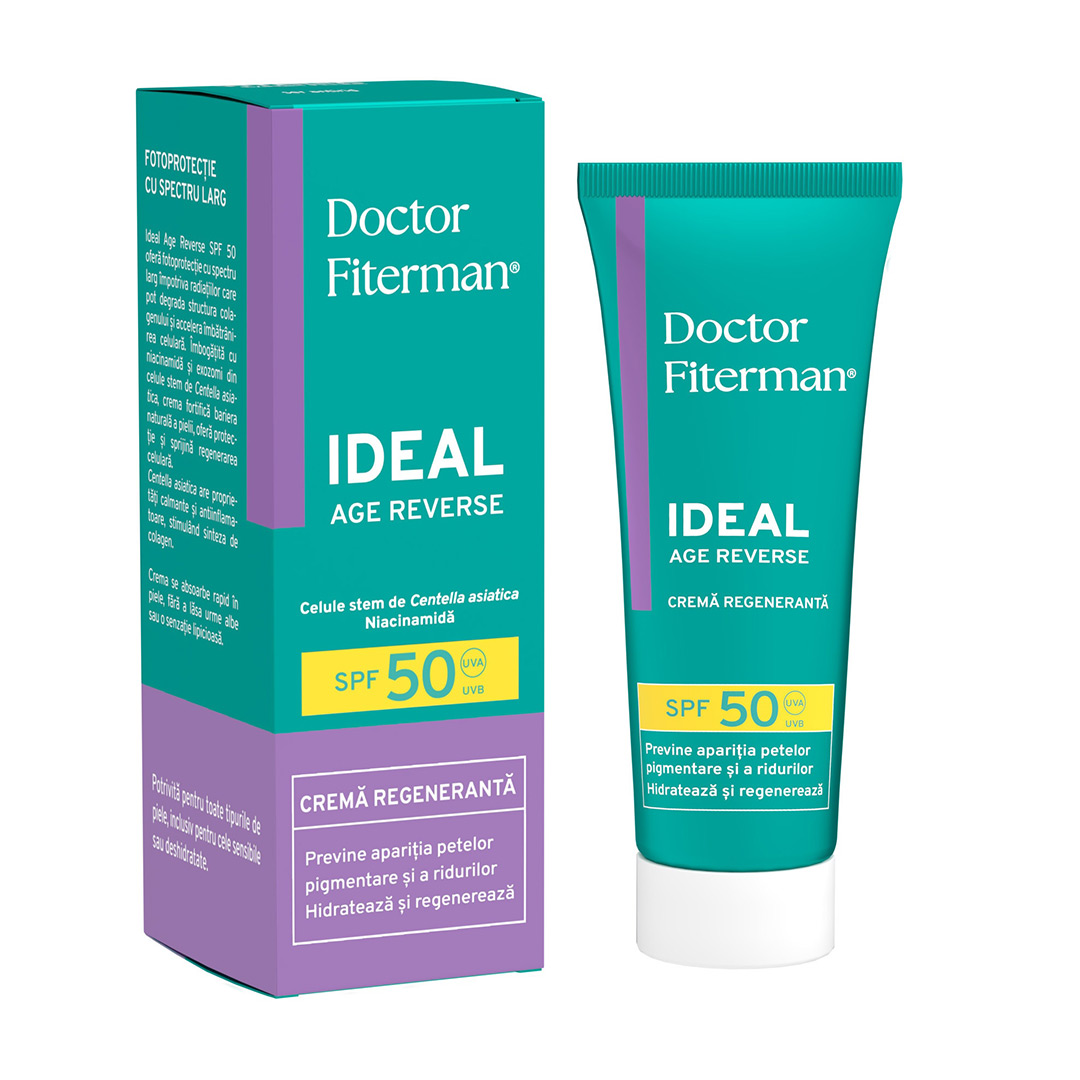 Crema SPF 50 Age Reverse IDEAL Doctor Fiterman, 50 ml, Fiterman Pharma