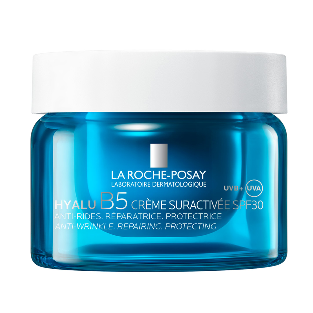 Crema supra-activata cu acid hialuronic si SPF 30 Hyalu B5, 50 ml, La Roche Posay