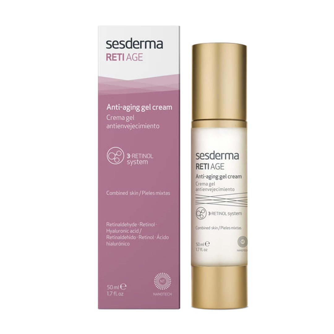 Crema-gel anti-imbatranire Retiage, 50 ml, Sesderma