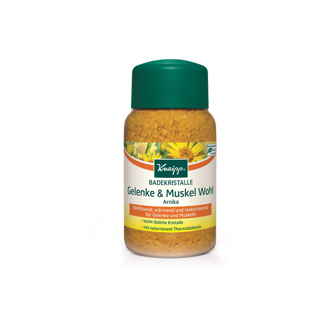 Cristale de baie muschi si articulatii, 500 gr, Kneipp