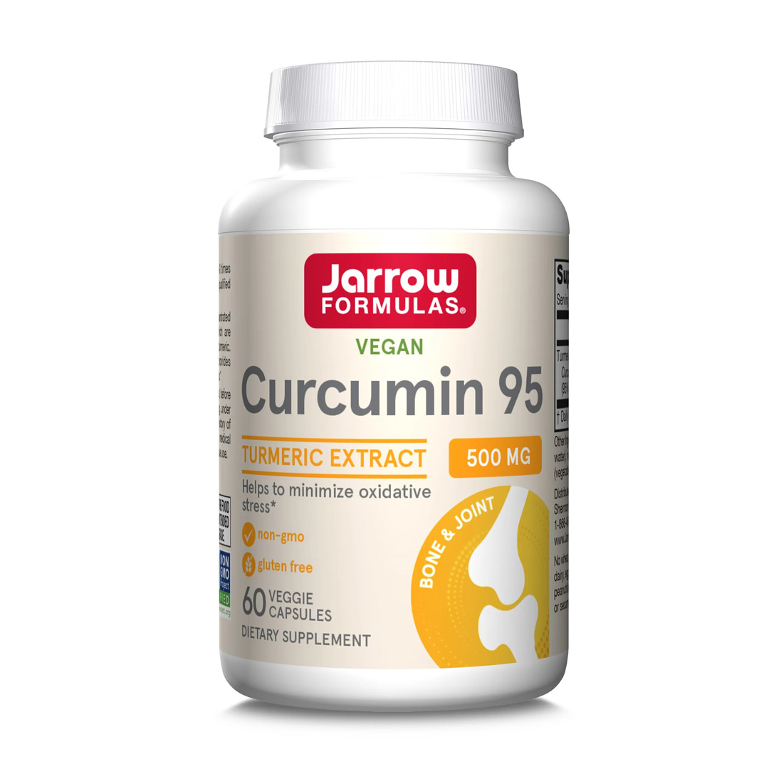 Curcumin 95, 500 mg, Jarrow Formulas, 60 capsule, Secom