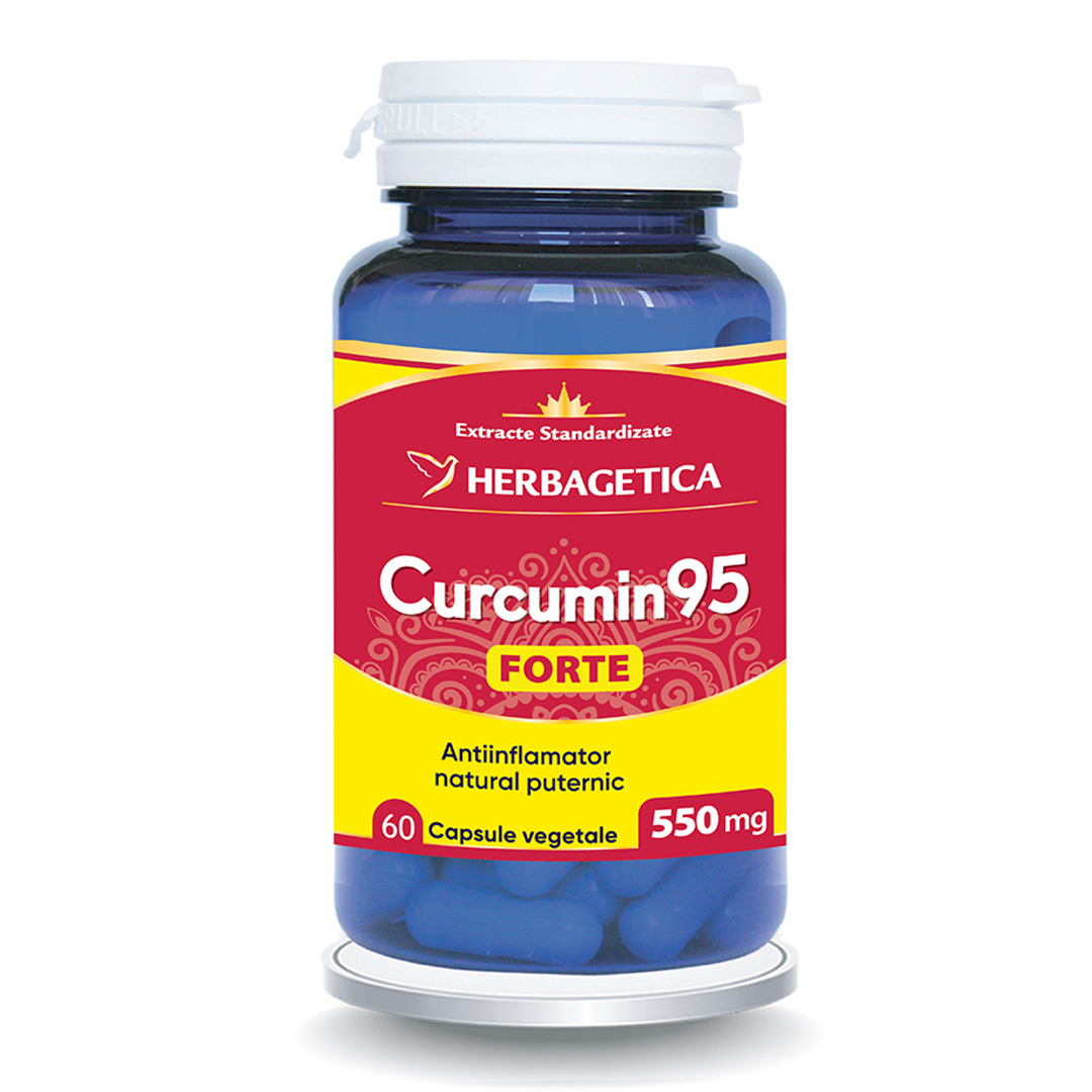 Curcumin 95 forte, 60 capsule, Herbagetica