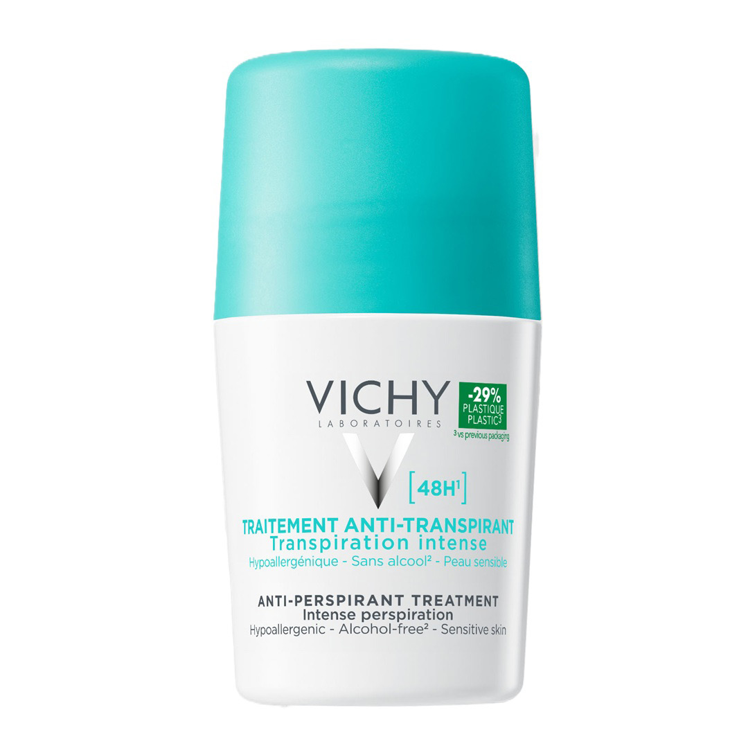 Deodorant roll-on antiperspirant eficacitate 48h, 50 ml, Vichy