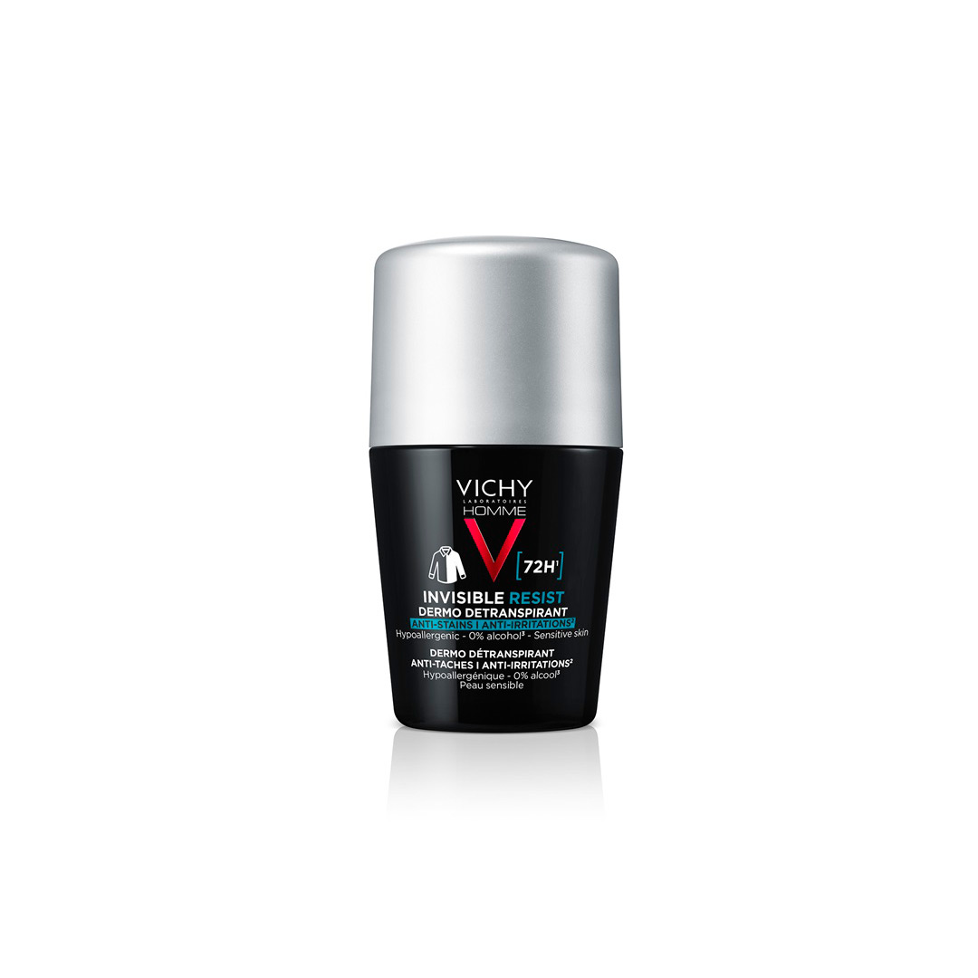Deodorant roll-on Invisible Resist 72H Homme, 50 ml, Vichy