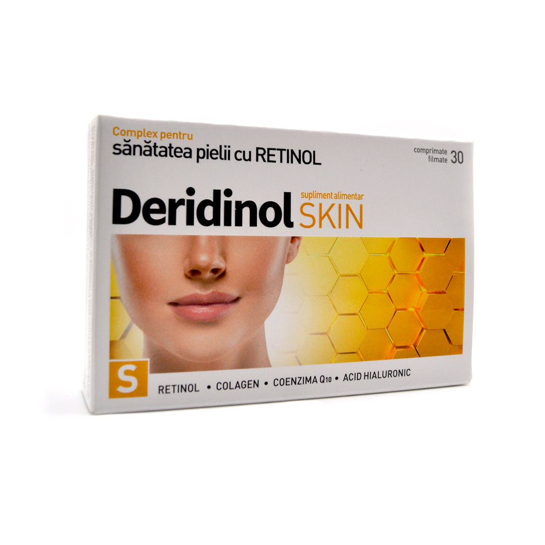 Deridinol Skin, 30 comprimate, Aflofarm