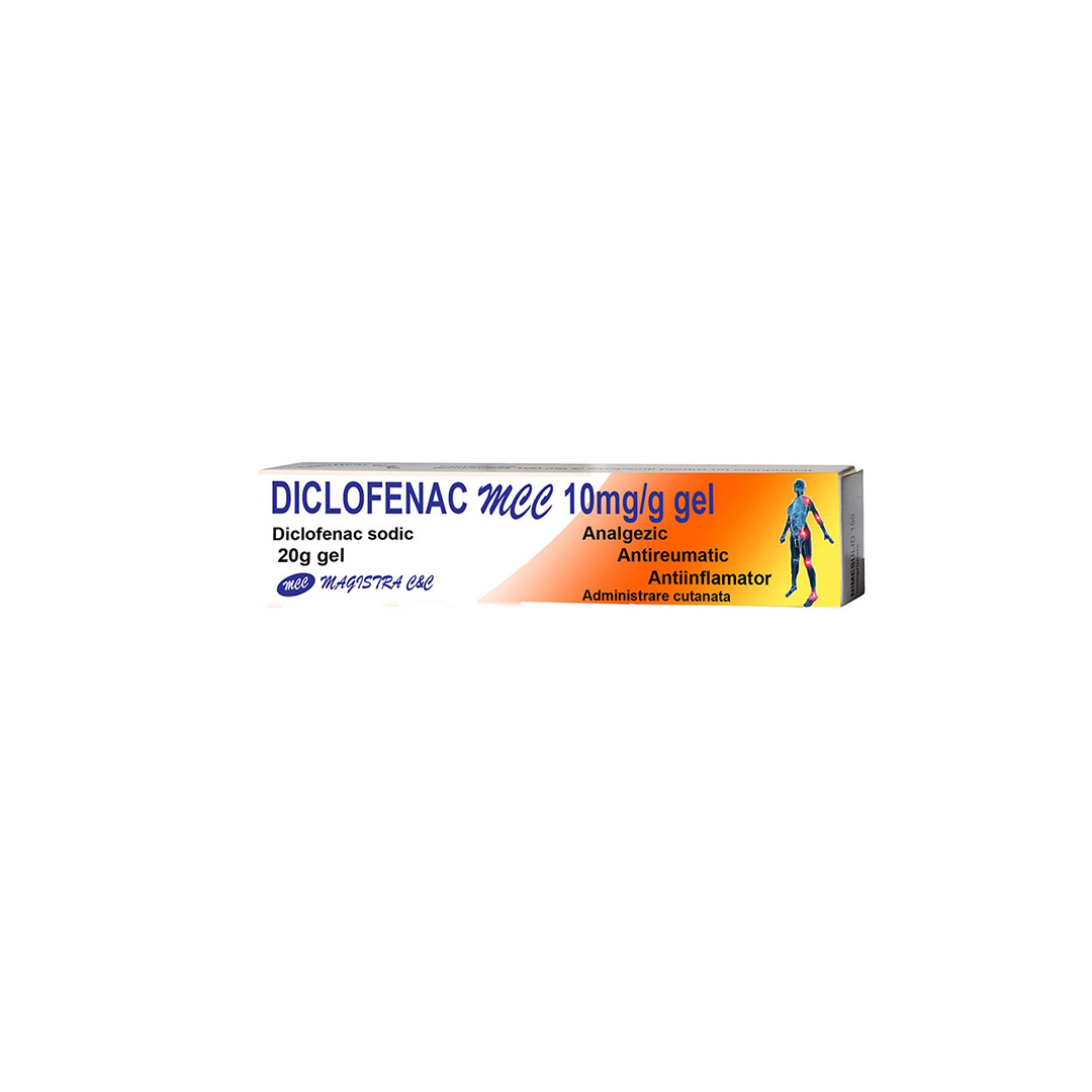 Diclofenac gel MCC 10mg/g