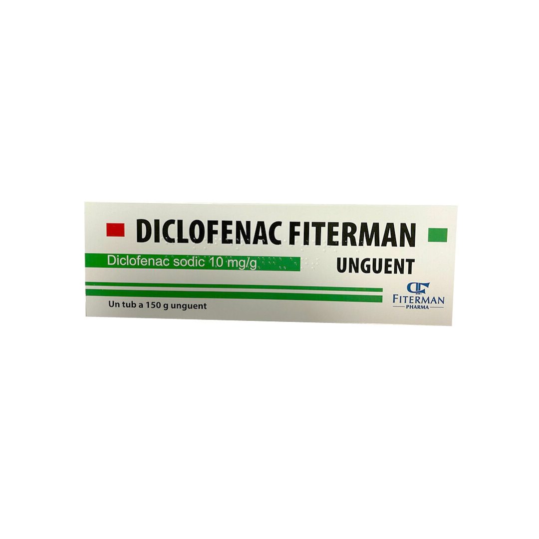 Diclofenac unguent 10 mg/g, 150 g, Fiterman