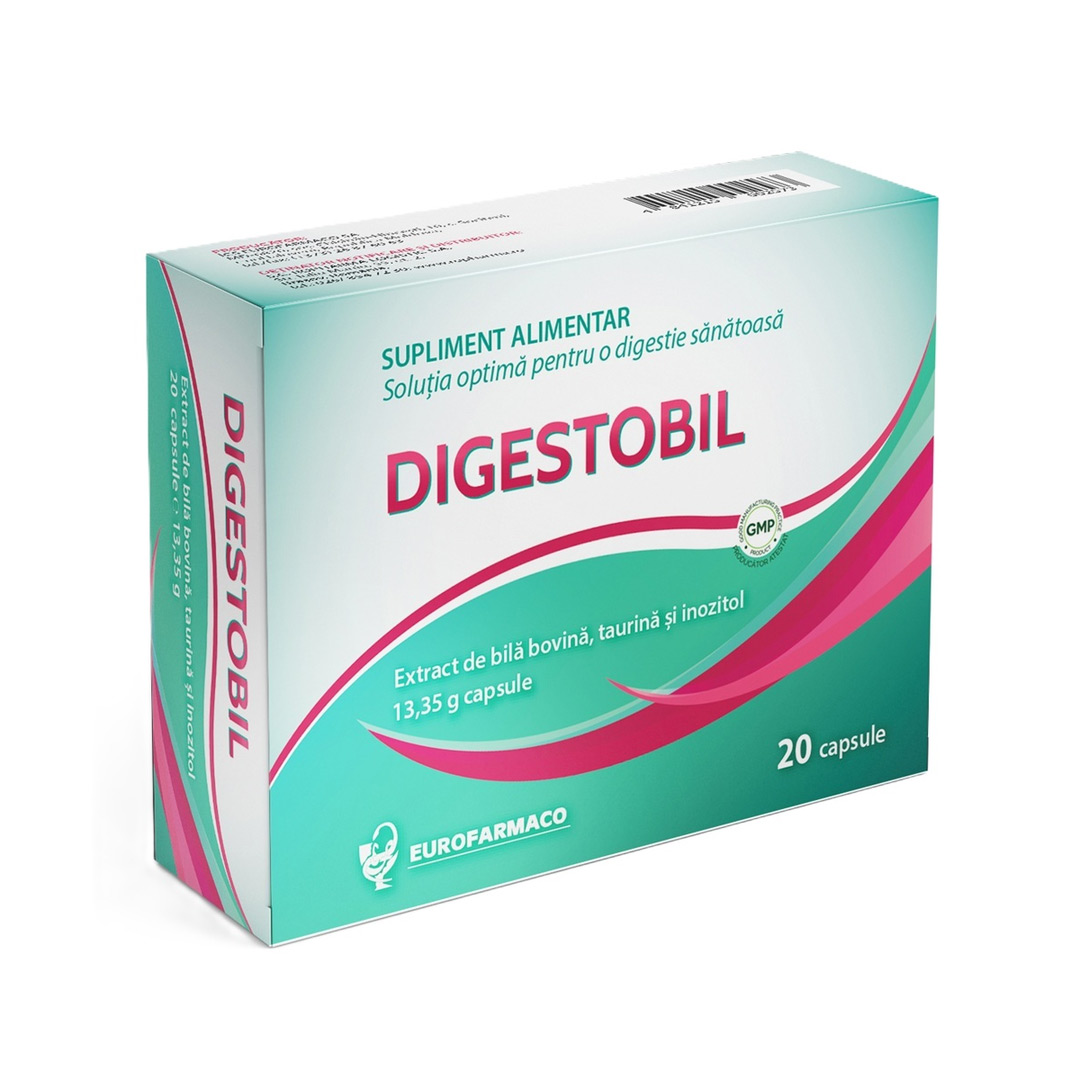 Digestobil, 20 capsule vegetale, Eurofarmaco