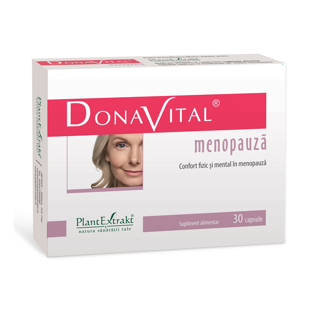 Donavital menopauza, 30 capsule, Plant Extrakt