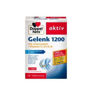 DOPPELHERZ Gelenk 1200(Glucosamin+Vit.C,D,E,K) 30t