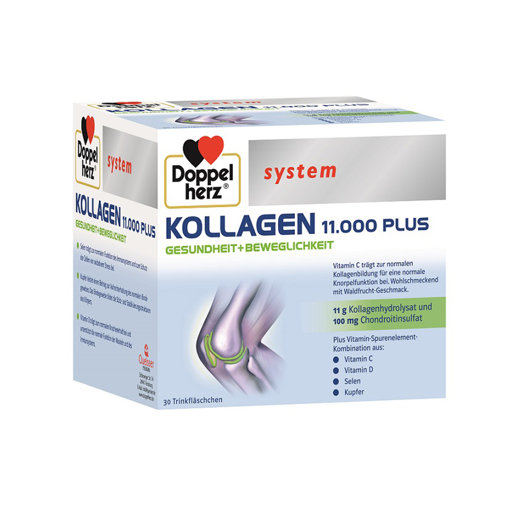 Kollagen 11.000 Plus, 30 flacoane unidoza, Doppelherz 