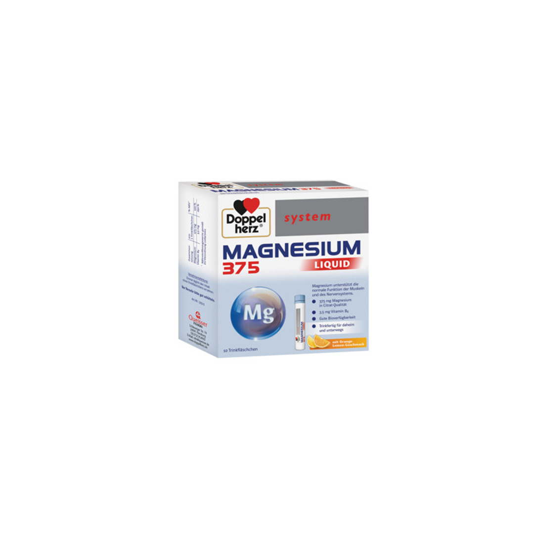 Doppelherz system Magneziu lichid, 375 mg