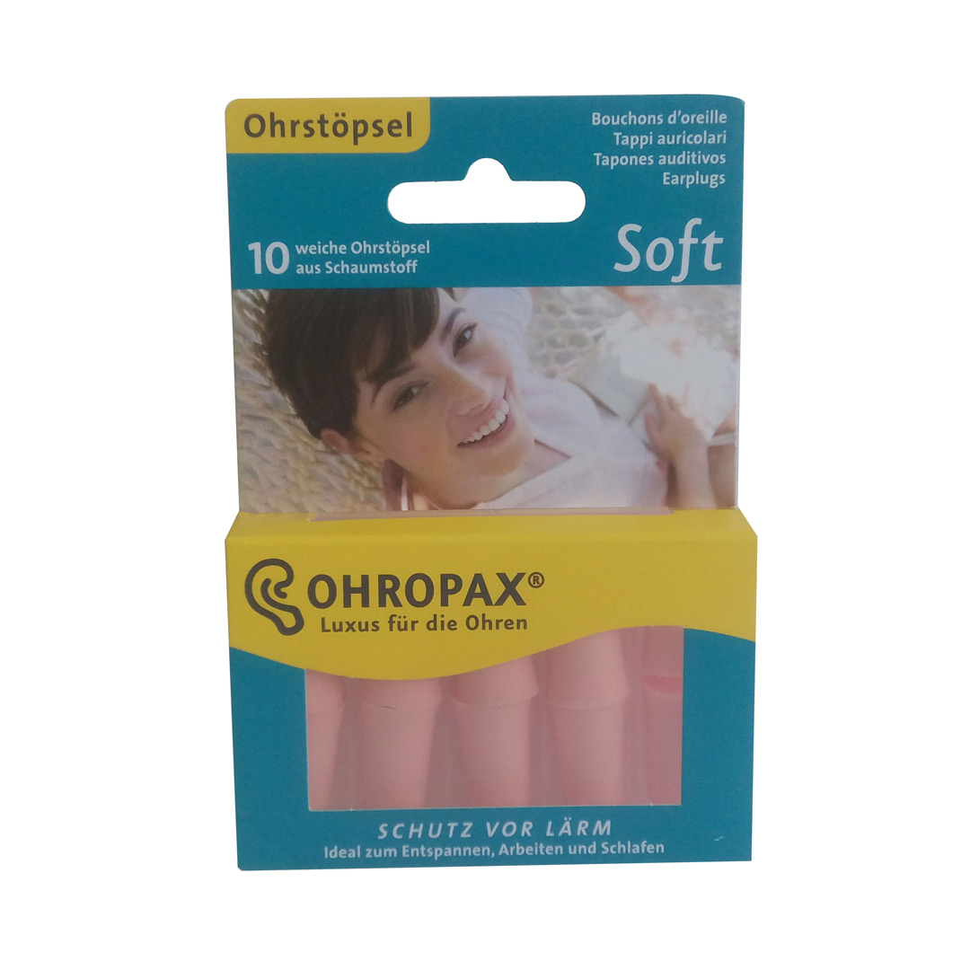 Dopuri de spuma Ohropax Soft pentru urechi