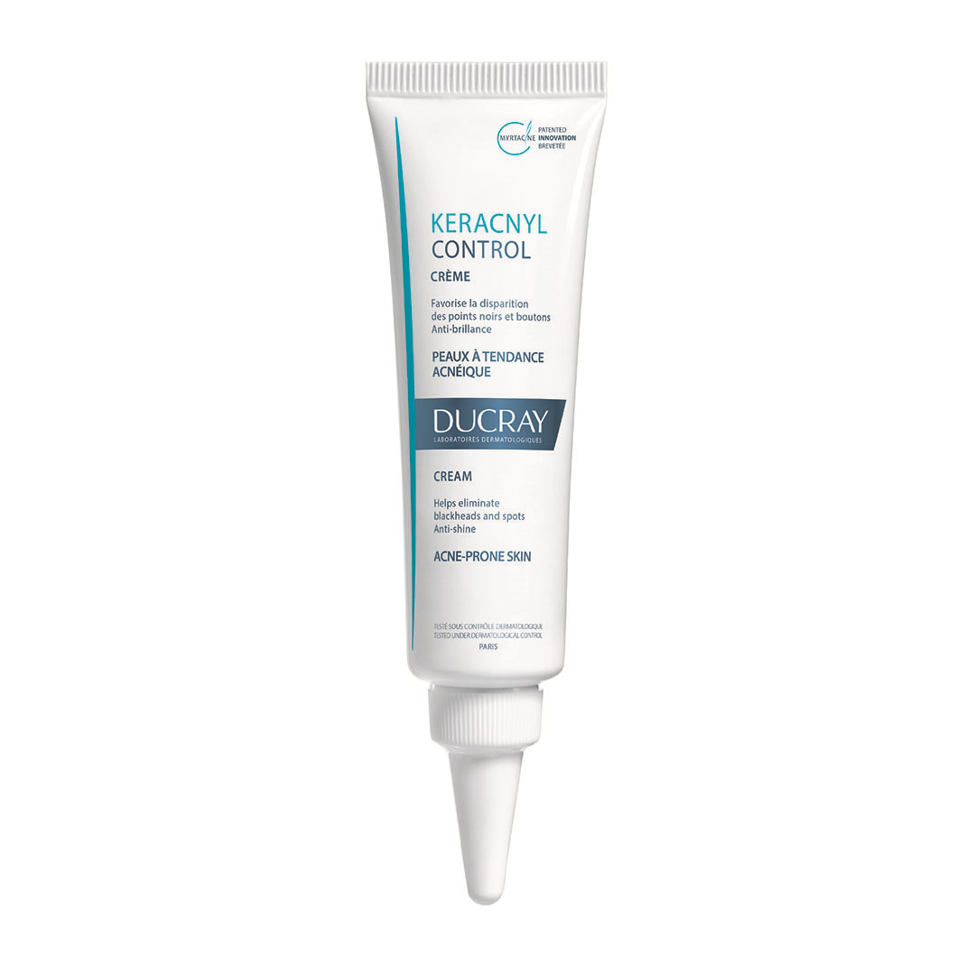 Crema calmanta anti-imperfectiuni pentru tenul cu tendinta acneica Keracnyl Control, 30 ml, Ducray