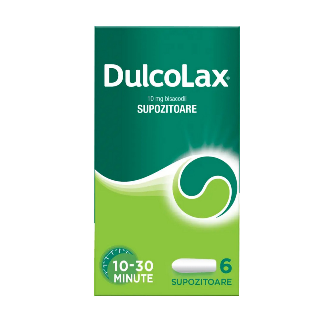 Dulcolax supozitoare, 6 bucati, Sanofi