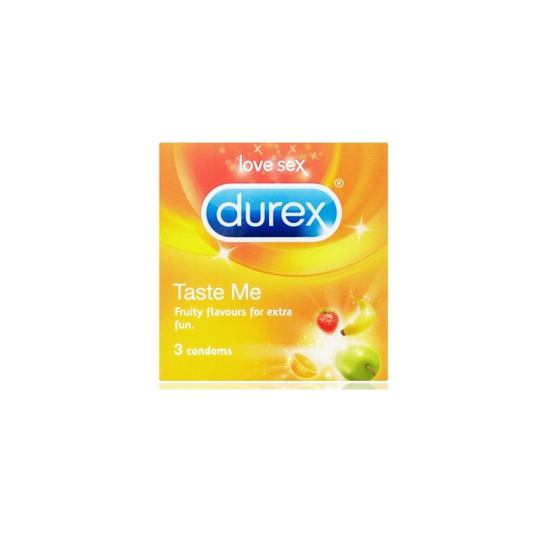 Prezervative Durex Taste Me, 3 bucati