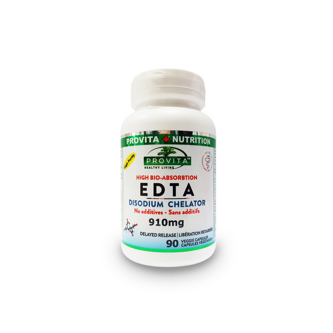 Edta chelat disodic biodisponibil 910 mg (90 capsule), Provita Nutrition