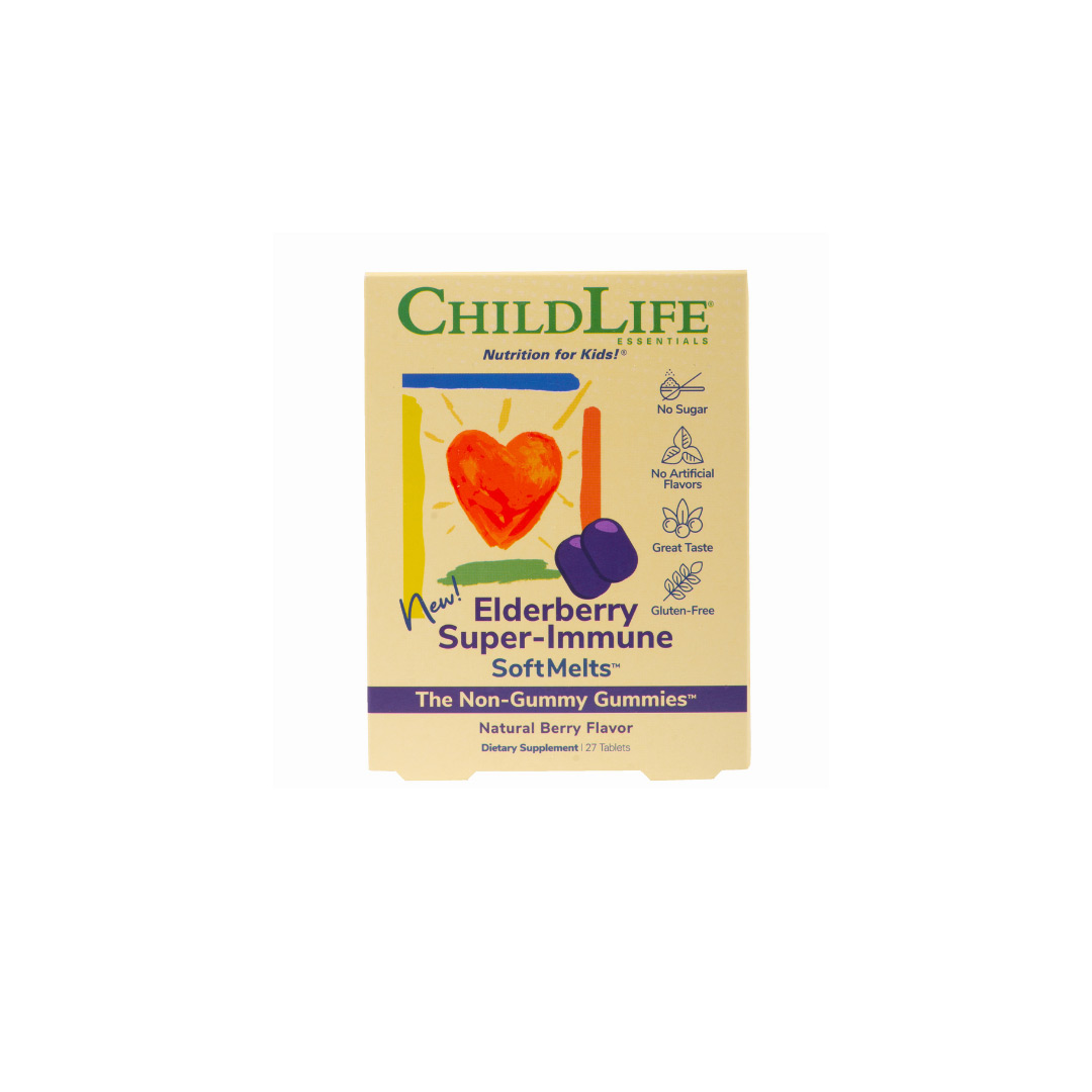 Elderberry Super Immune SoftMelts, 27 tablete, ChildLife Essentials