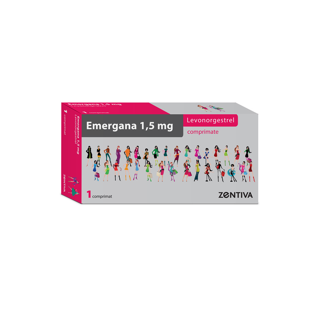 Emergana, 1,5 mg, 1 comprimat, Zentiva